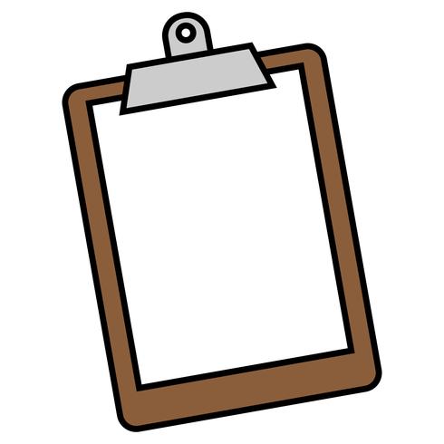 Clipboard Vector Icon