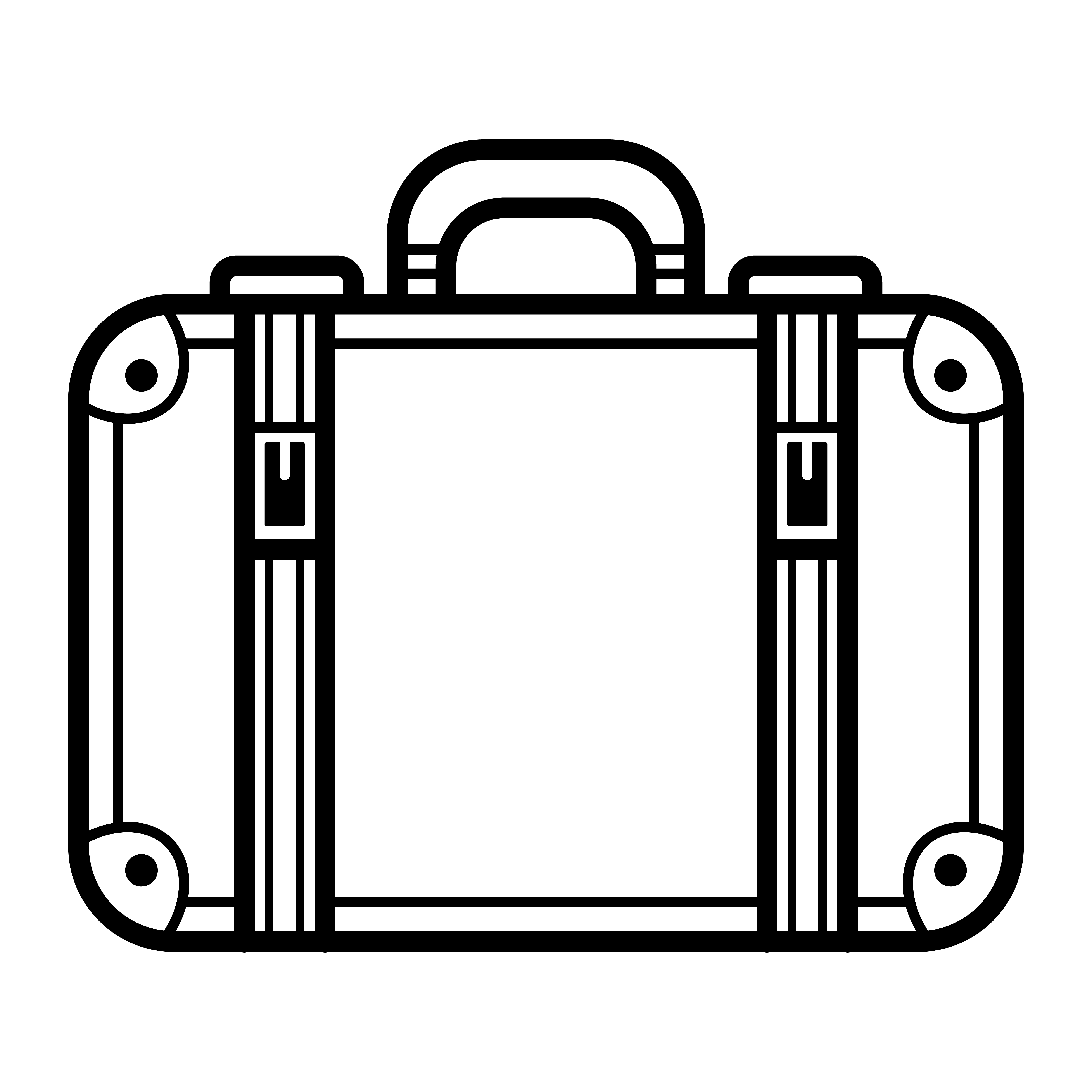 travel suitcase icon