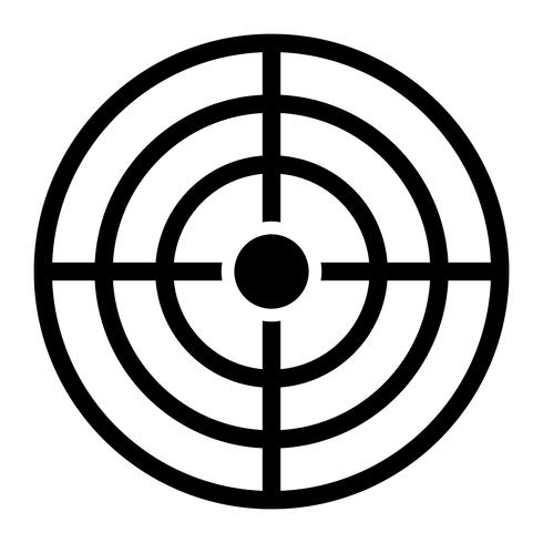 Target vector icon