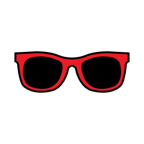 Cool Sunglasses Eye Frames vector icon