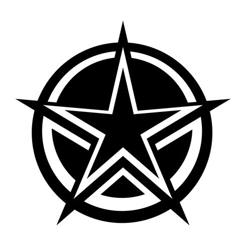 Star vector icon