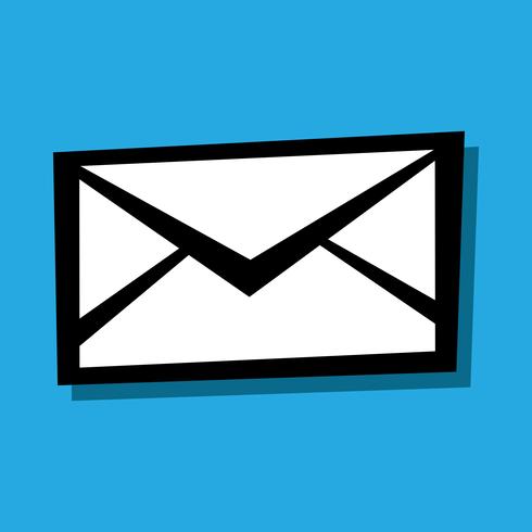 Envelope icon vector illustration