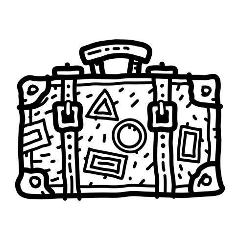 Travel Suitcase Vector Icon