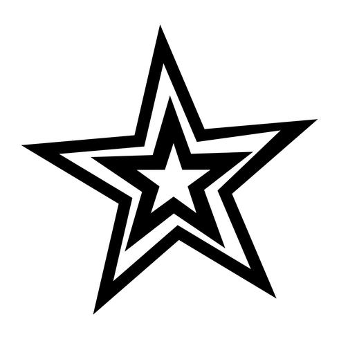 Star vector icon