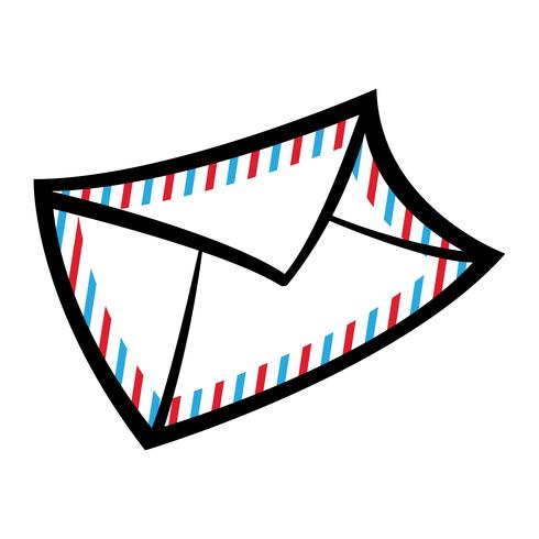 Envelope icon vector illustration