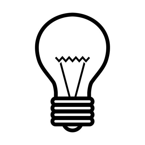 Lightbulb Vector Icon