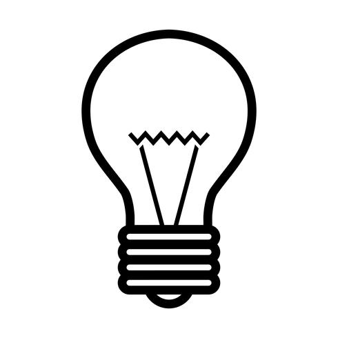 Lightbulb Vector Icon