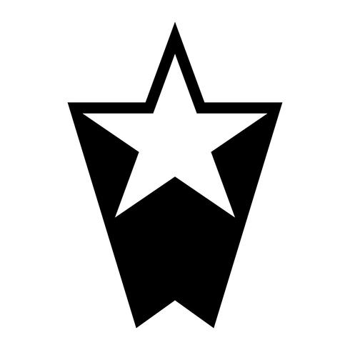 Star vector icon