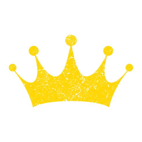 Royal crown vector icon