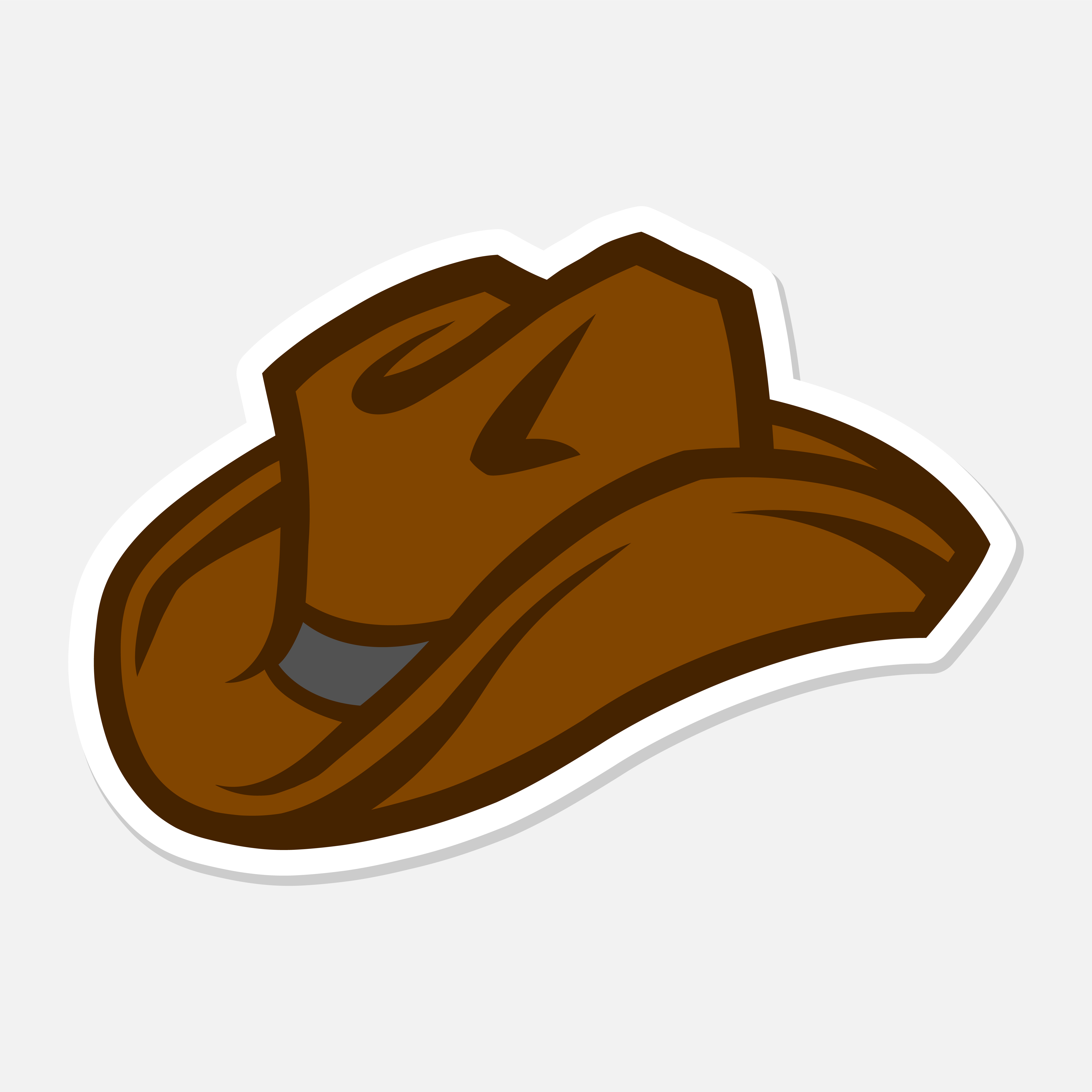 Western Cartoon Cowboy Hats