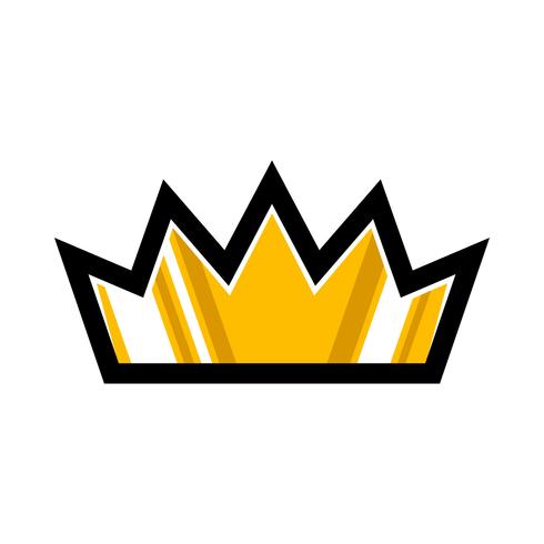 Royal crown vector icon