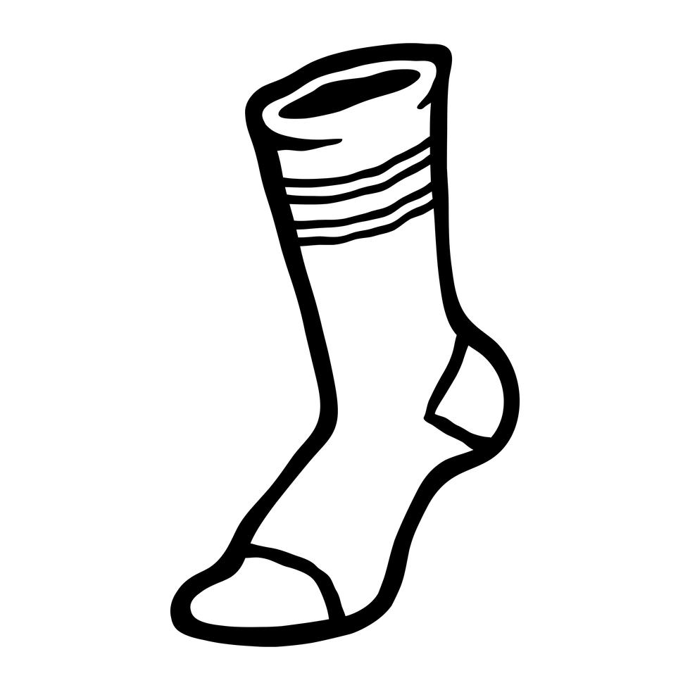 Socks Clothing for Feet 554803 Vector Art at Vecteezy