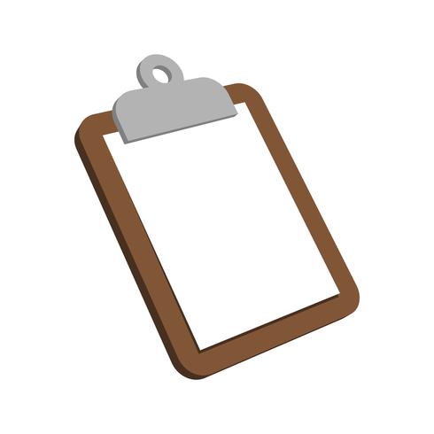 Clipboard Vector Icon