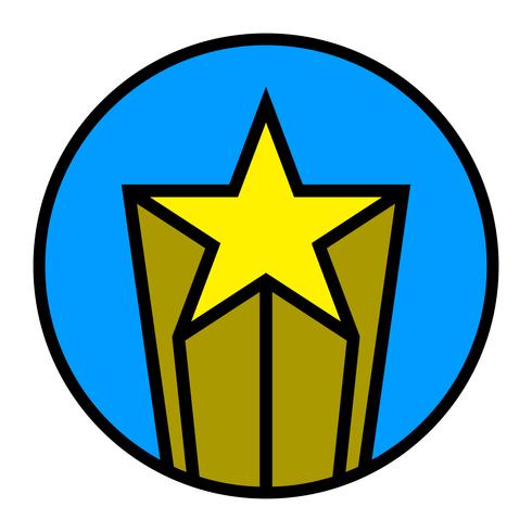 Star vector icon