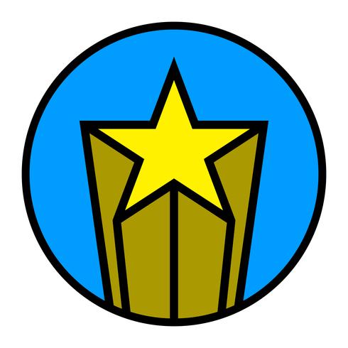 Star vector icon