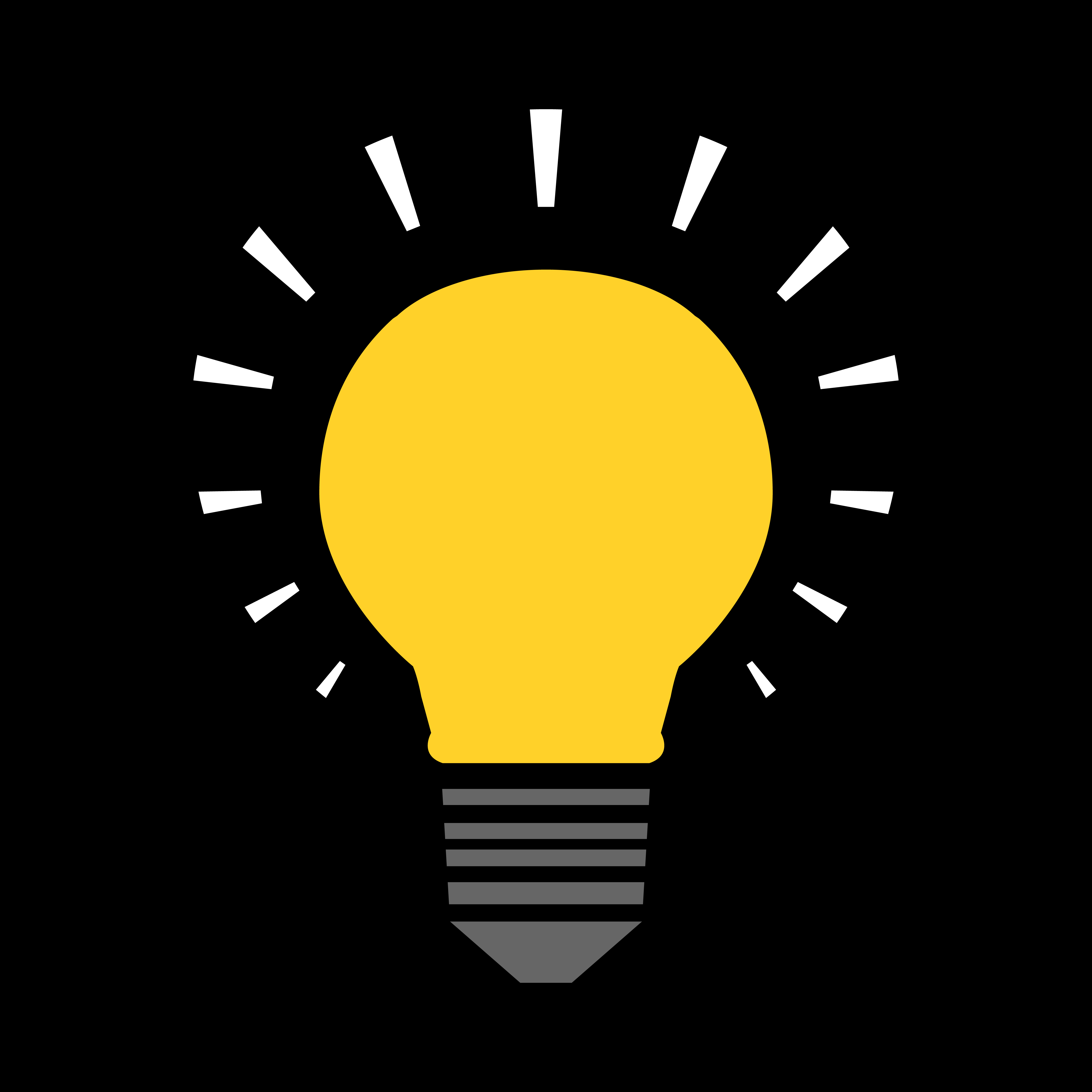 presentation lightbulb icon