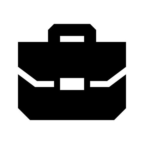 Briefcase icon vector