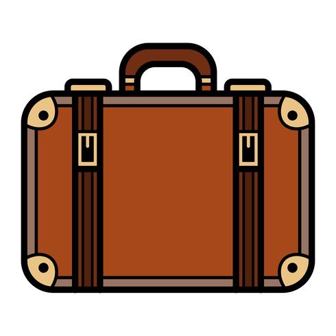 Travel Suitcase Vector Icon