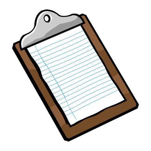 Clipboard Vector Icon