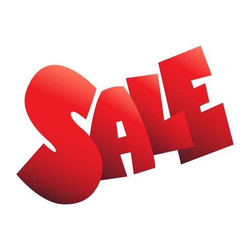 Sale Text Badge Sign Vector
