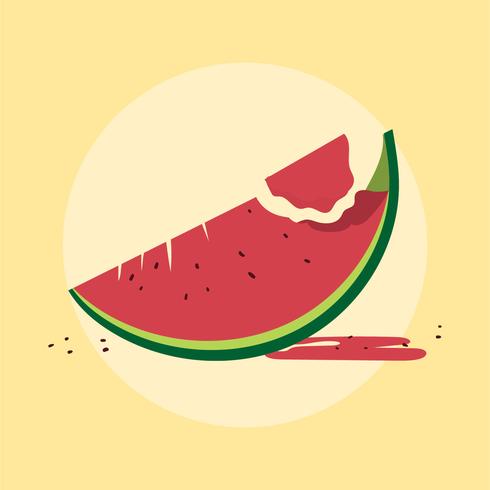 summer foods vector
