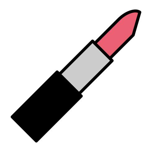 Icono de vector de lápiz labial