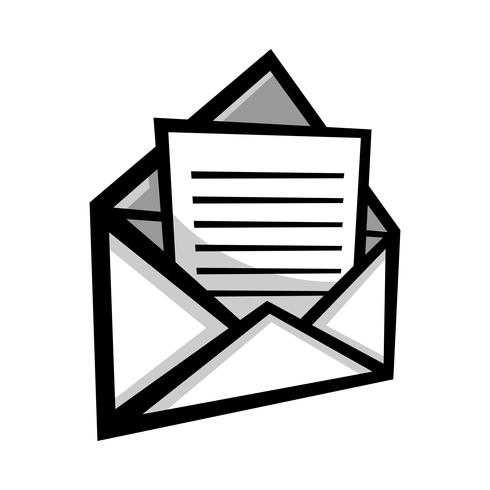 Envelope icon vector illustration