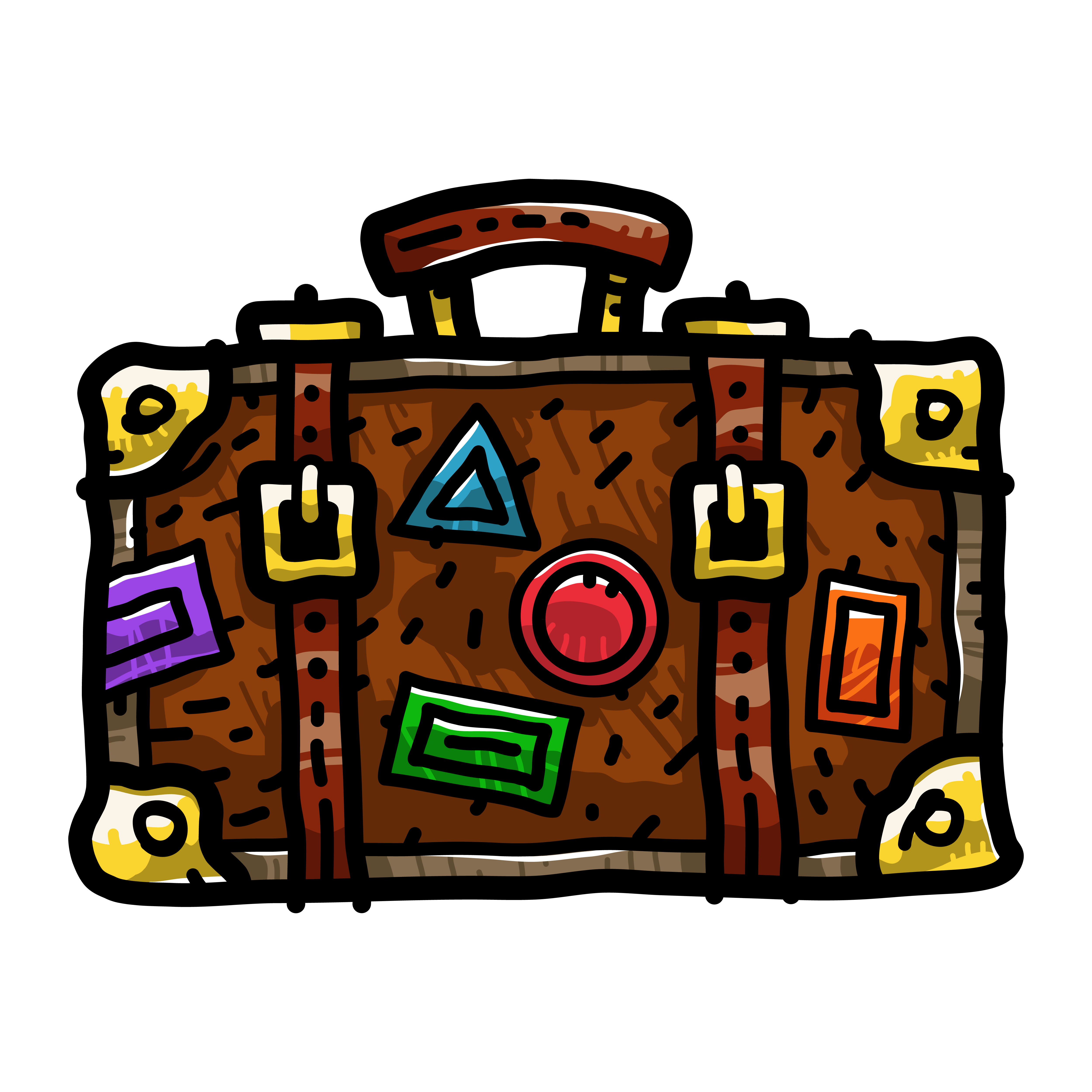 travel suitcase icon