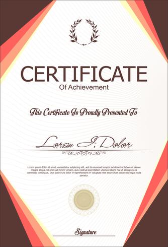 Certificate vector