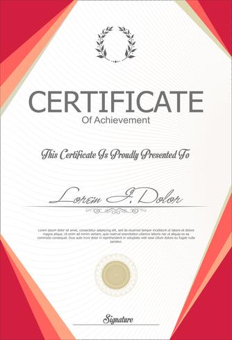 Certificado vector