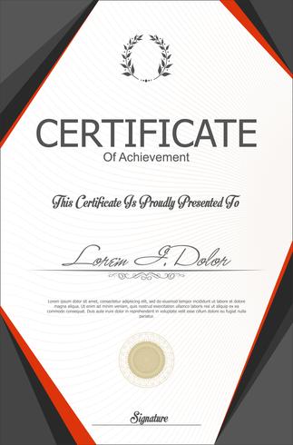 Certificado vector