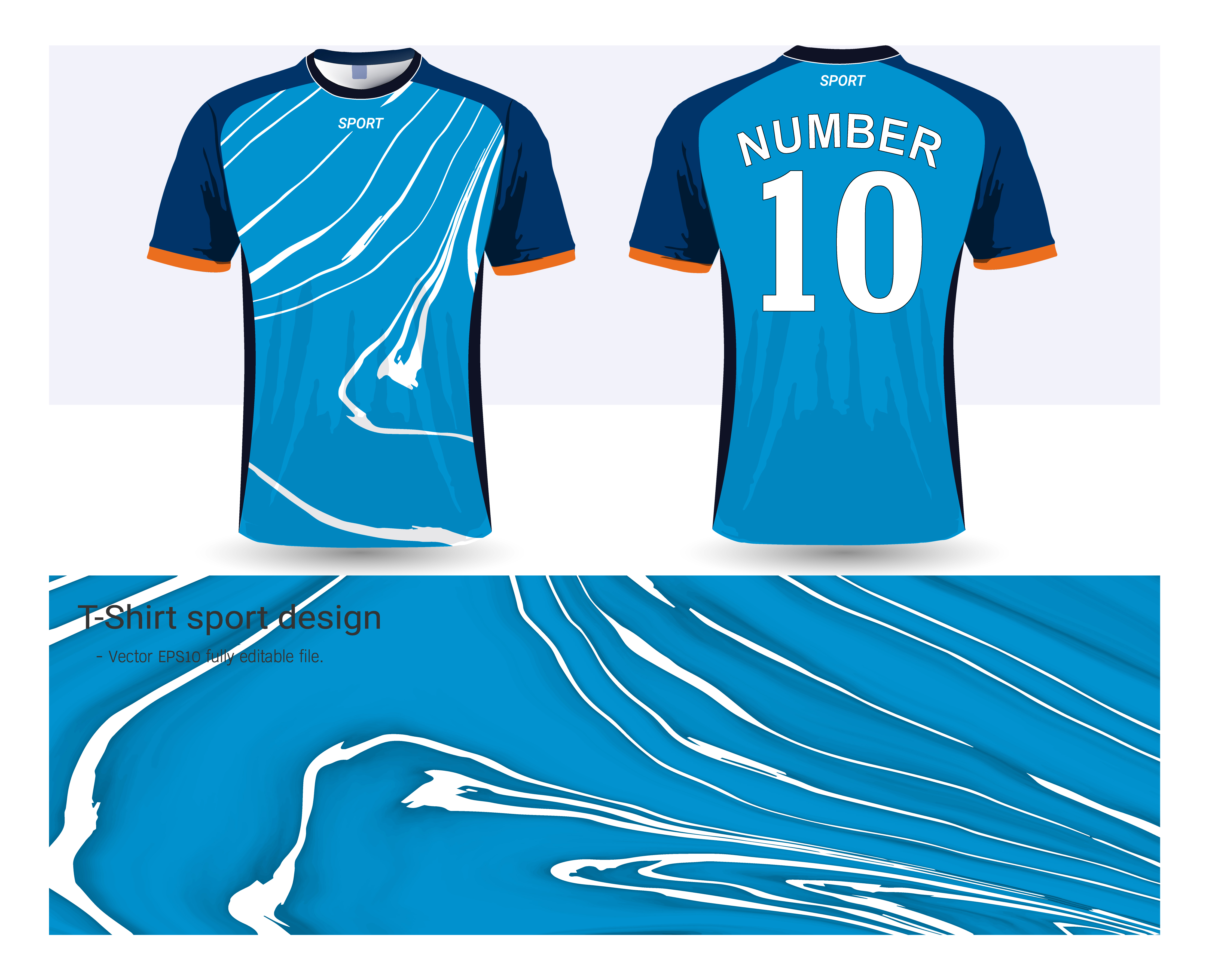 Football Shirt Design Template