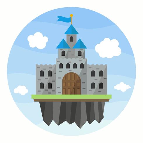 Castle Building	 vector