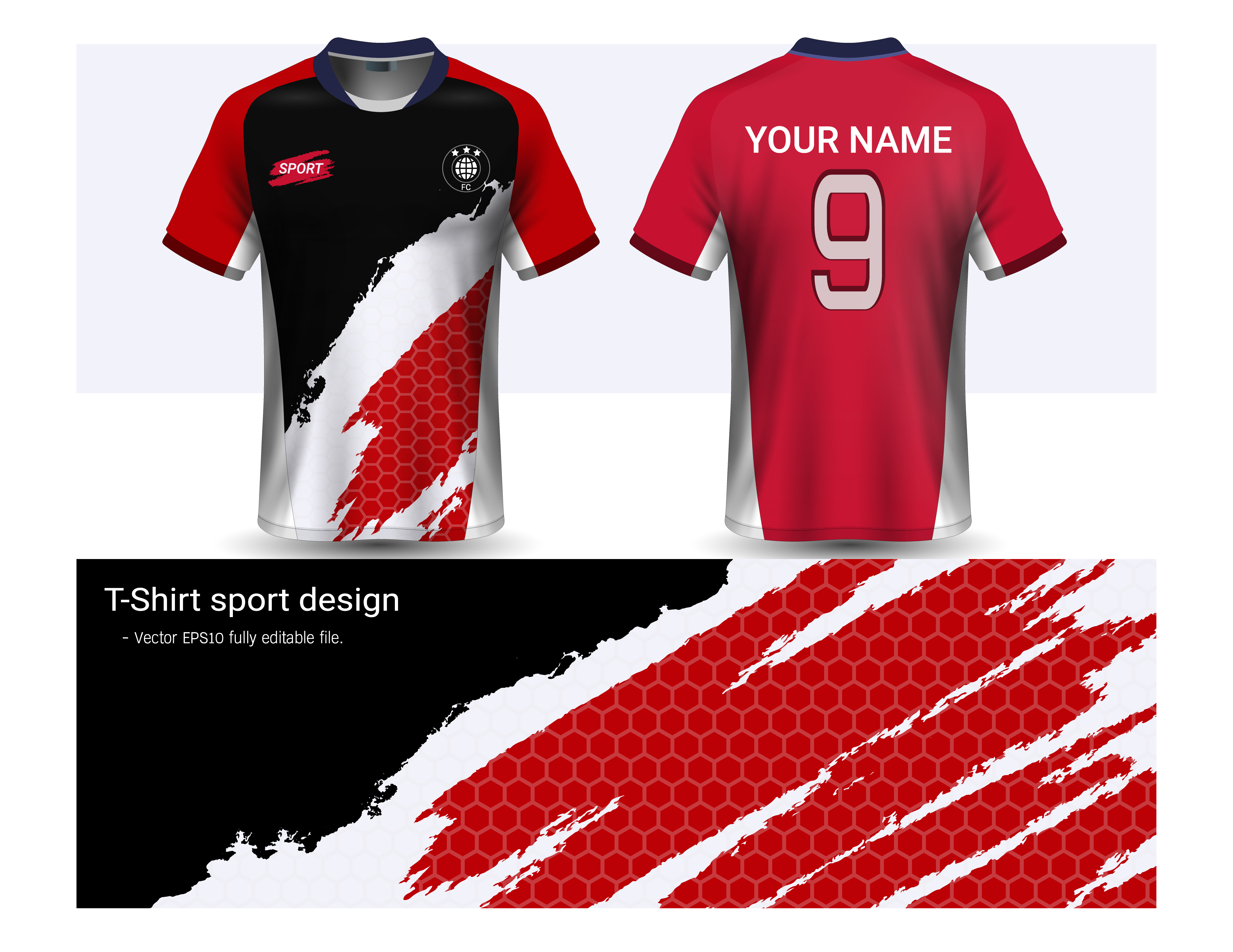 Sports T Shirt Design Templates