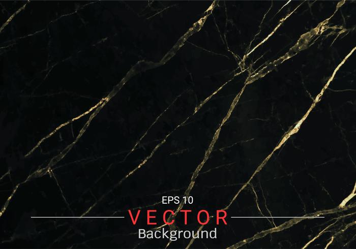 Gold marble, Vector pattern with golden foil texture on black and dark background.