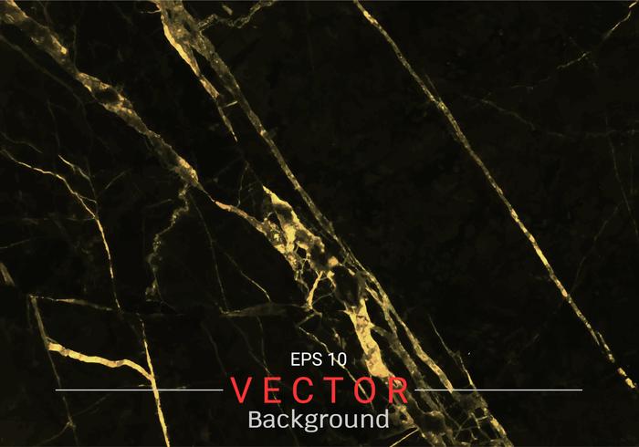 Gold marble, Vector pattern with golden foil texture on black and dark background.