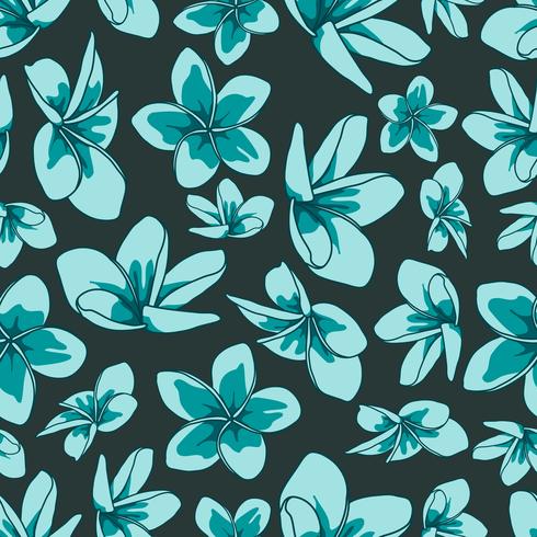 Floral element seamless background. vector