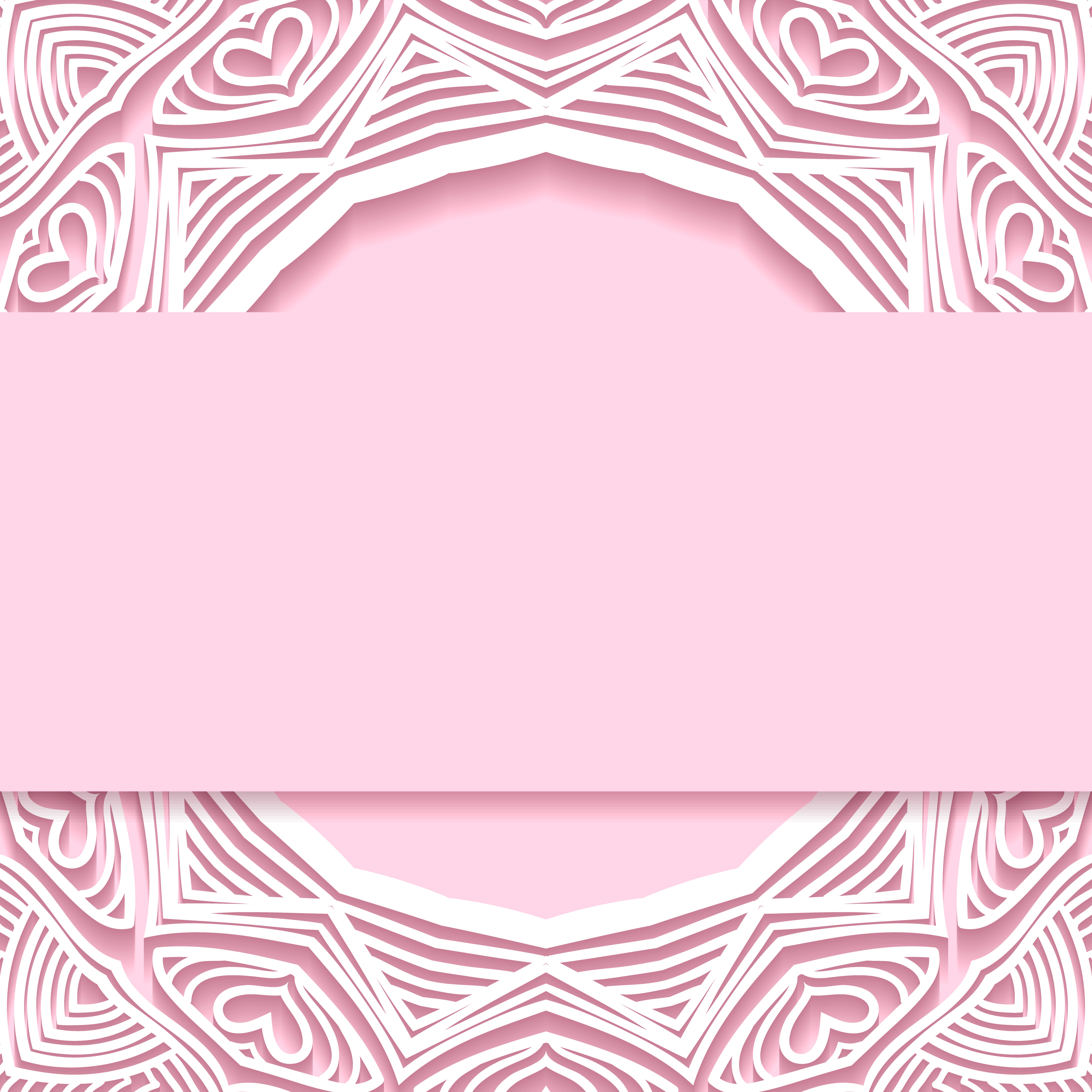 wedding invitation card paper cut design 555708 Vector Art at Vecteezy