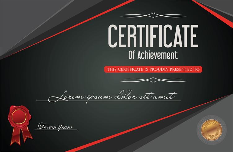 Certificado vector