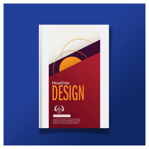 Business Brochure Flyer Cover Design Layout Template In Size With Premier Design Template Background Vector Eps10 Download Free Vectors Clipart Graphics Vector Art