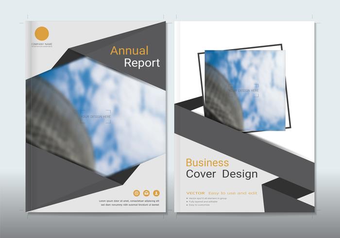 Covers design with space for photo background. vector