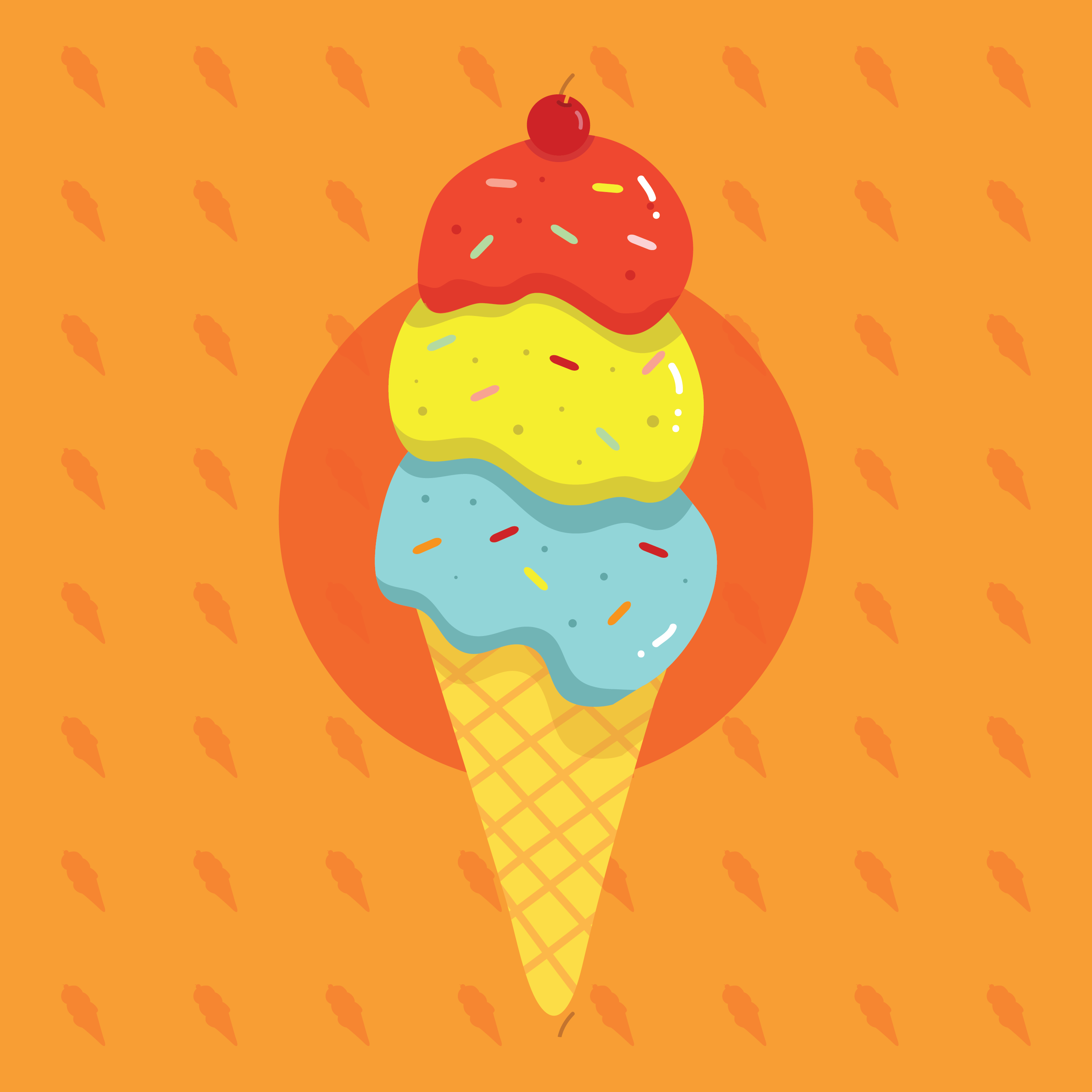 Summer Ice Cream Vector 556254 Vector Art at Vecteezy