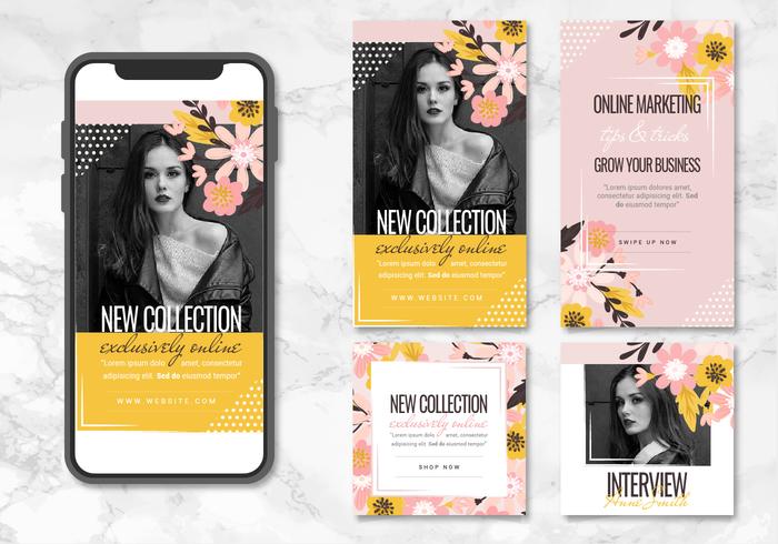 Vector Floral AppTemplates