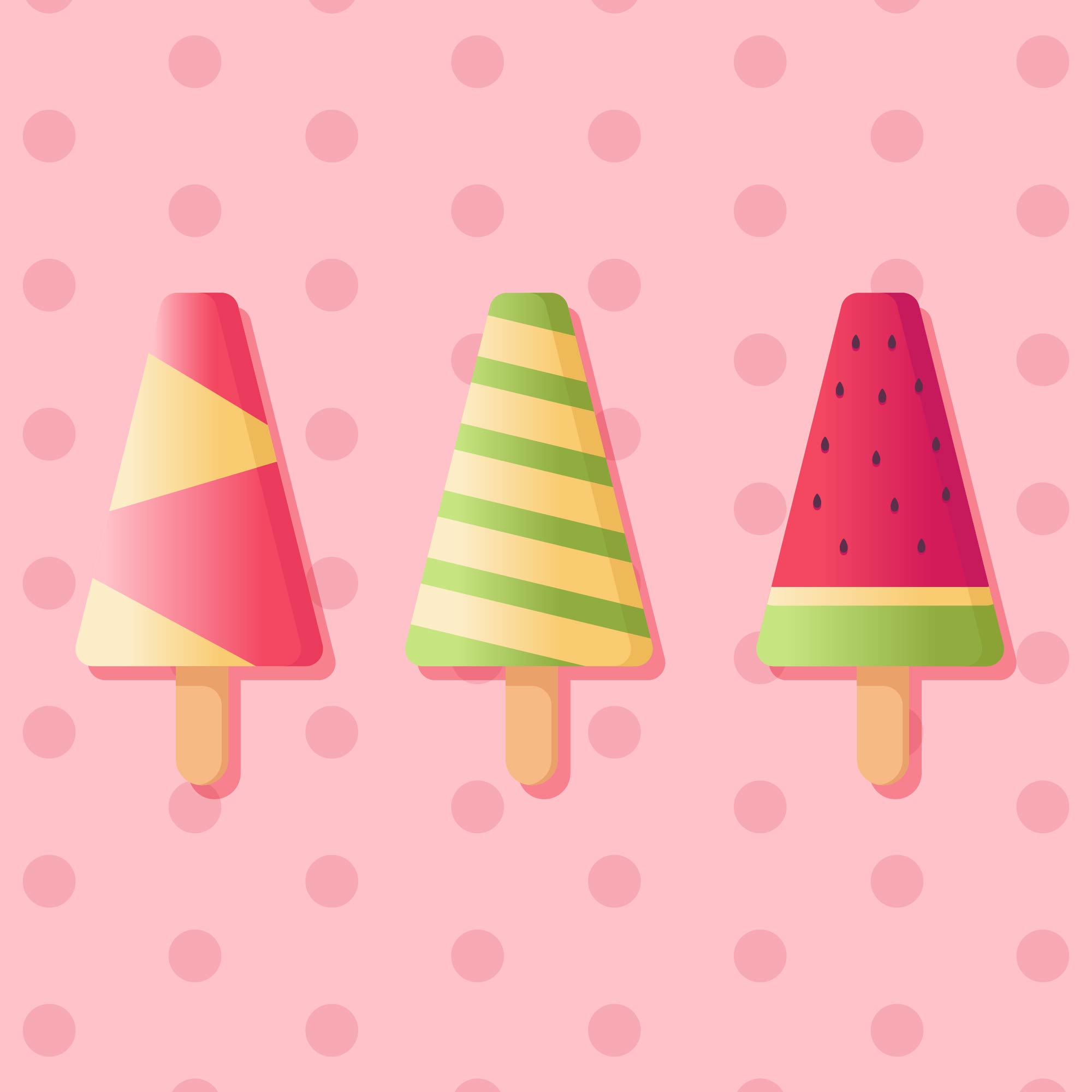 Summer Ice Cream Vector 556611 Vector Art at Vecteezy