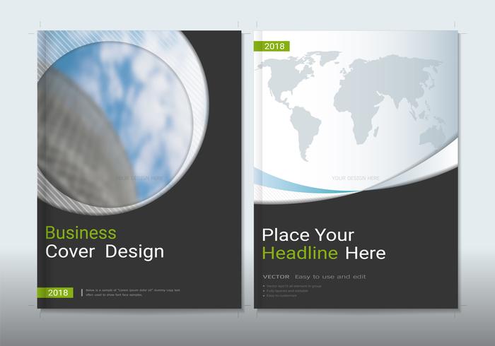 Covers design with space for photo background. vector