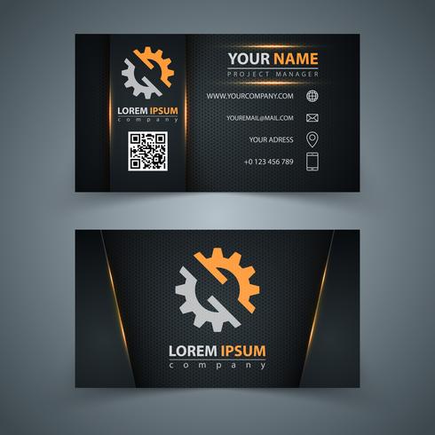 Business template. Idea for your print. vector
