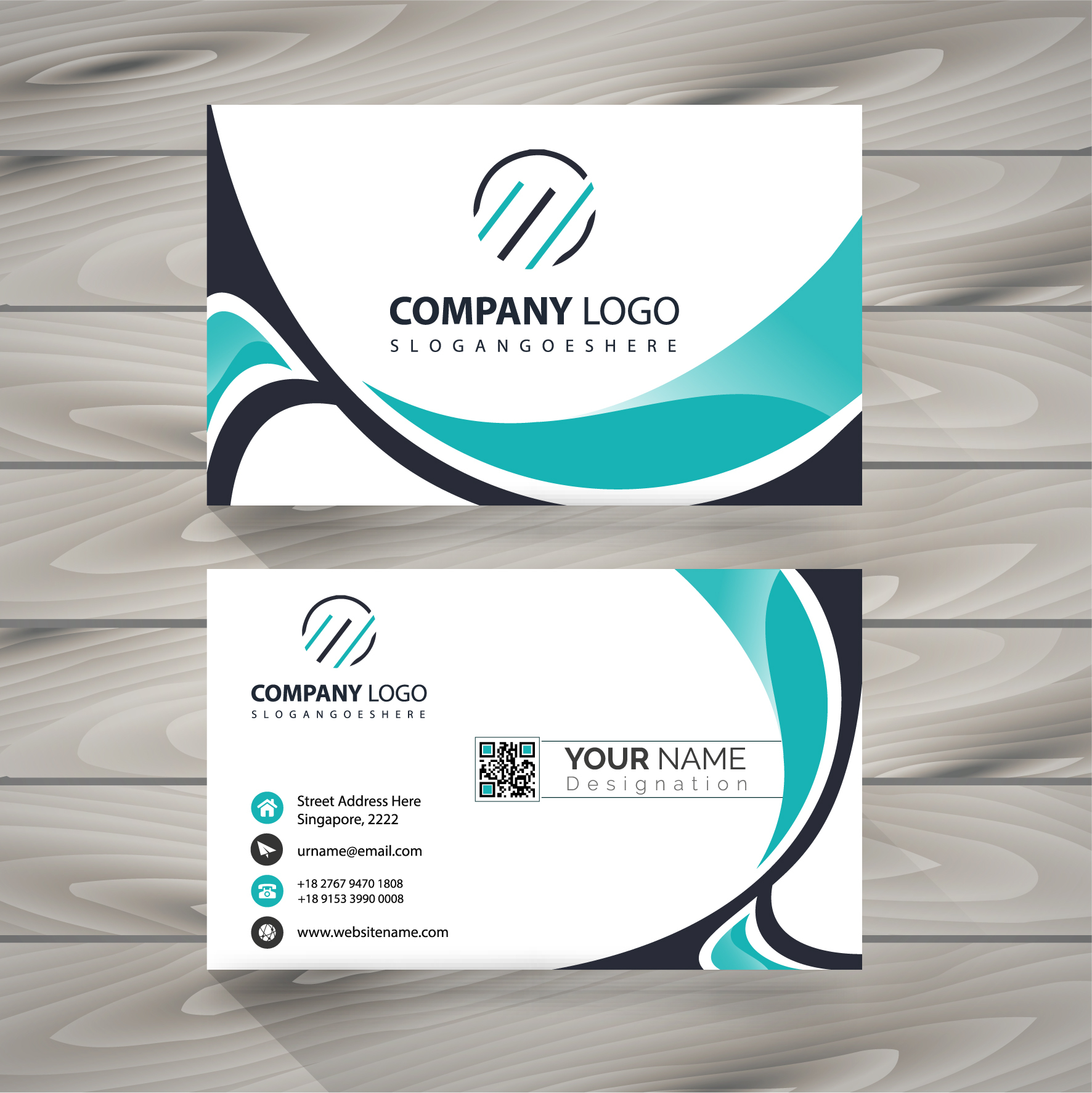 latest business card - Download Free Vectors, Clipart ...