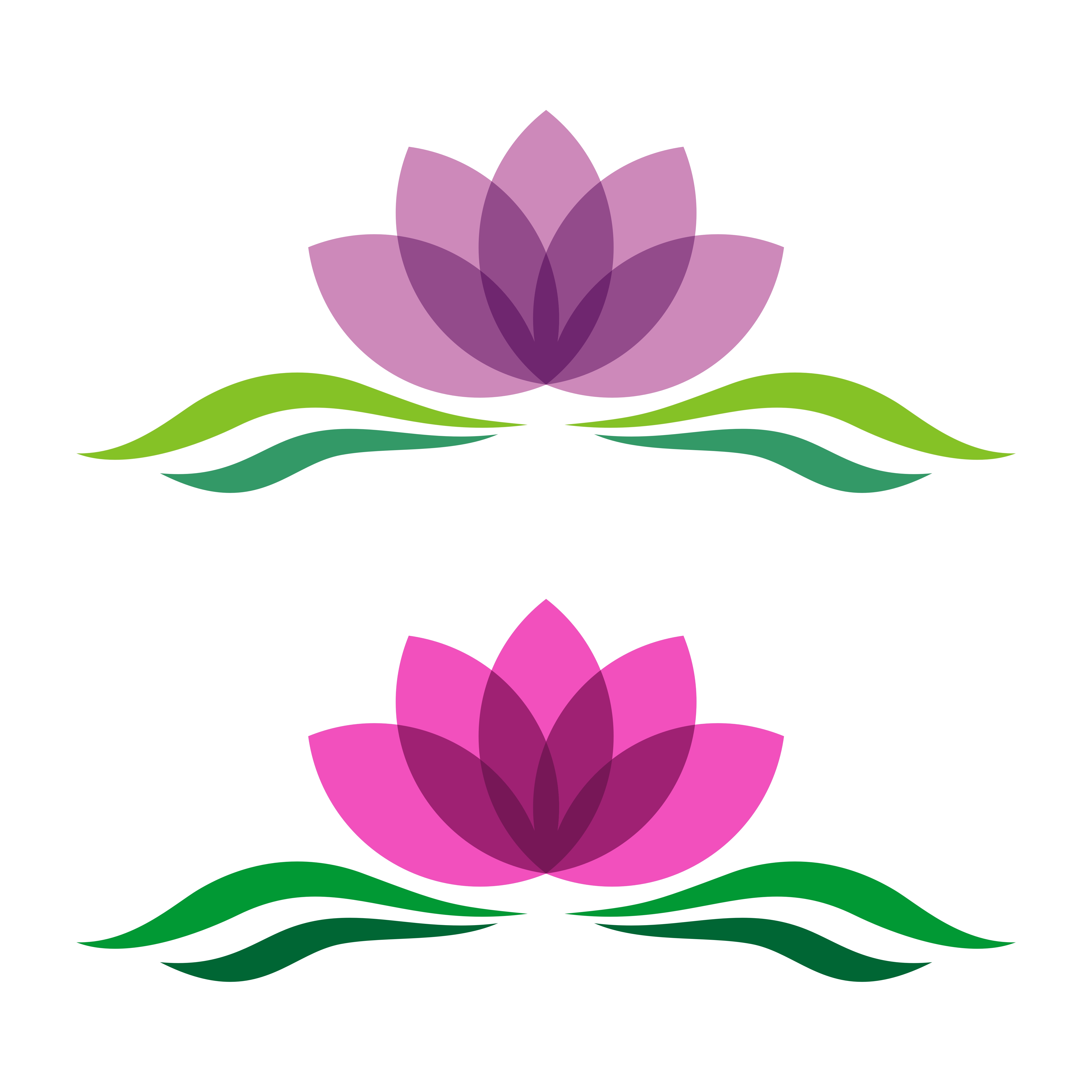 Download Lotus or Lily Flower Decorative Logo Template - Download ...