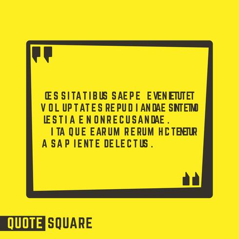 Quote speech text box vector