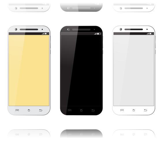 Smartphones vector